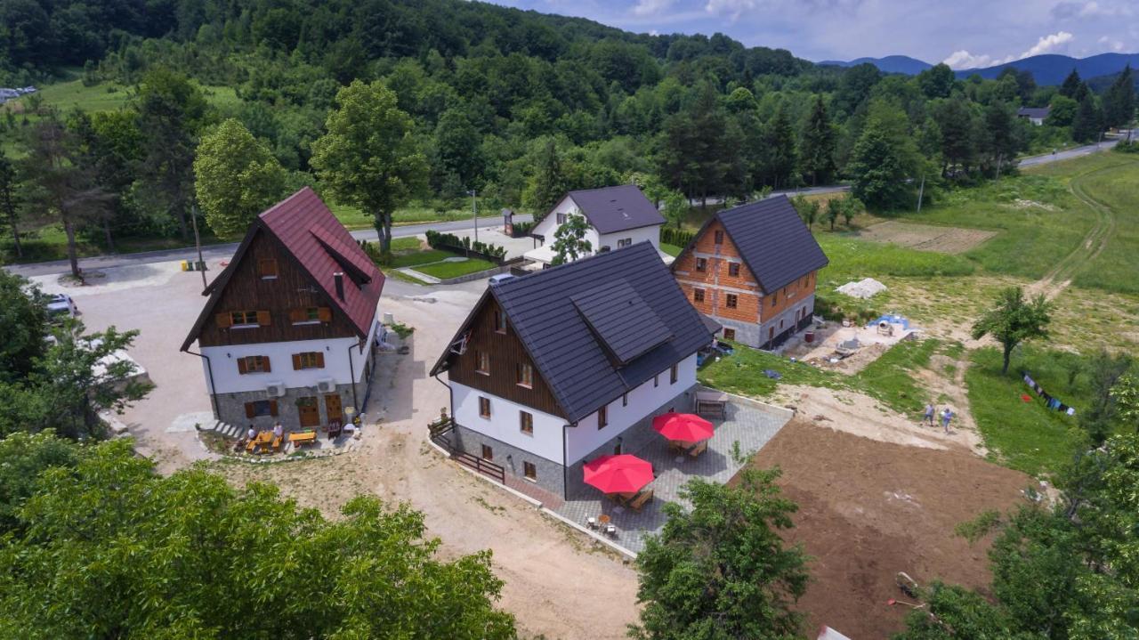 Rustic Lodge Plitvice Plitvička Jezera Exterior foto